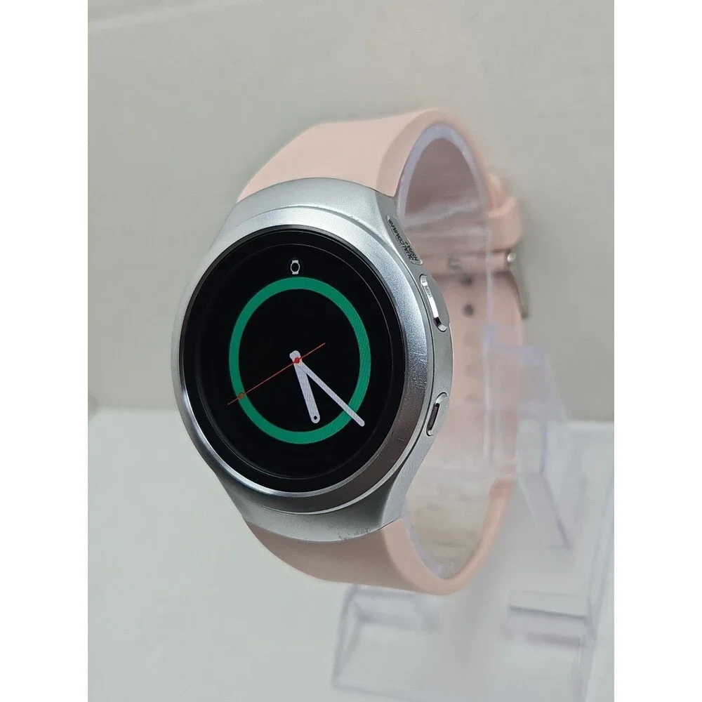 Samsung Gear S2 SM R730A 3G GPS Heart Rate Smartwatch Tested Working USA - Read